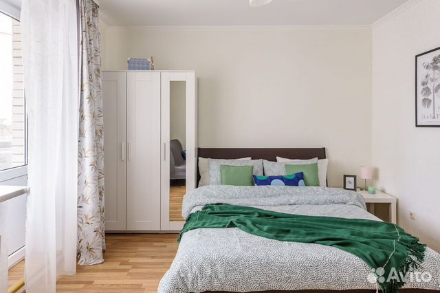 

1-к. квартира, 47 м², 3 кровати