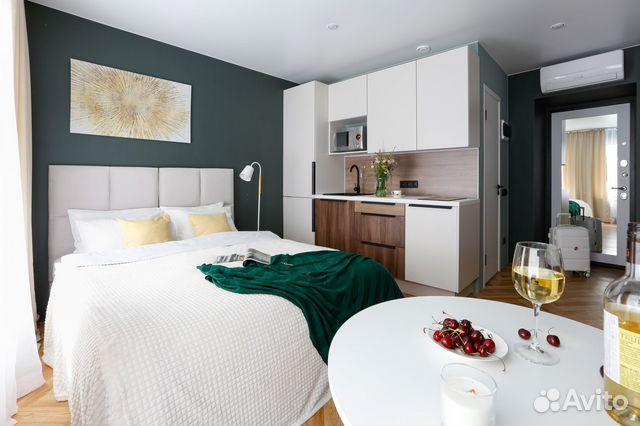 

Квартира-студия, 20 м², 1 кровать