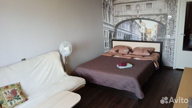 

1-к. квартира, 46 м², 3 кровати