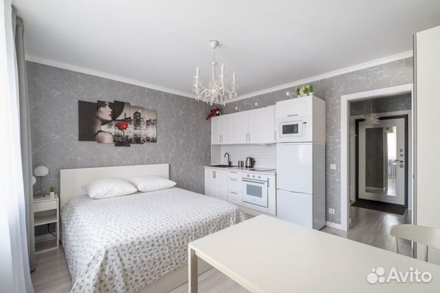 

Квартира-студия, 26 м², 1 кровать