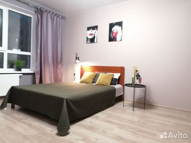 

1-к. квартира, 45 м², 3 кровати