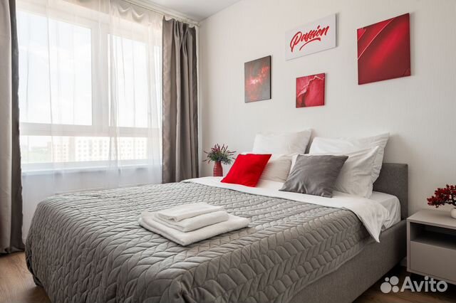 

1-к. квартира, 35 м², 2 кровати