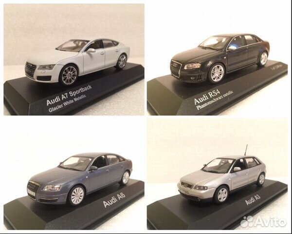Качественные модели авто Audi 1-43 от Качественные модели авто Audi 1-43 от