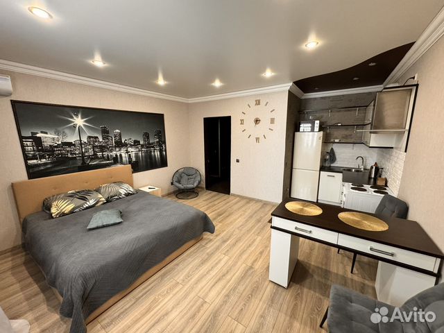 

Квартира-студия, 32 м², 1 кровать