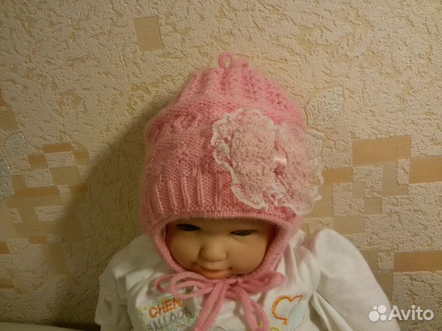 Шапочки, шарфы, краги, шапки-шлемы до 2.5 лет