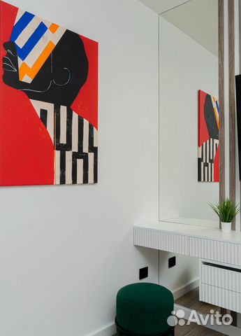

2-к. квартира, 60 м², 3 кровати