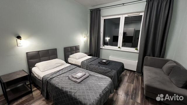 

Квартира-студия, 30 м², 3 кровати