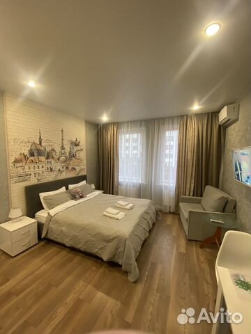 

Квартира-студия, 23 м², 2 кровати