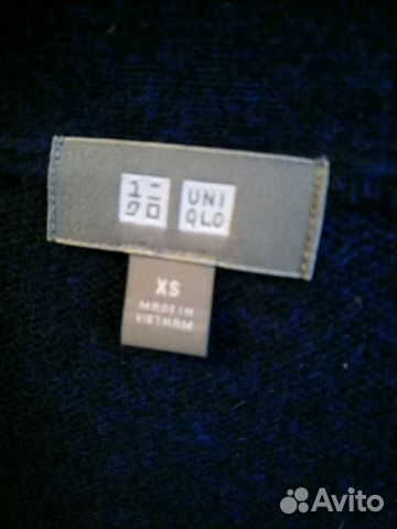 Кардиган Uniglo, xs, Новый,100шерсть