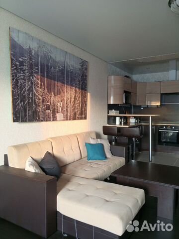 

Квартира-студия, 43 м², 2 кровати