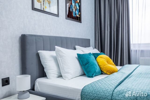 

1-к. квартира, 40 м², 2 кровати