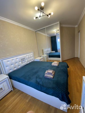 

1-к. квартира, 52 м², 3 кровати