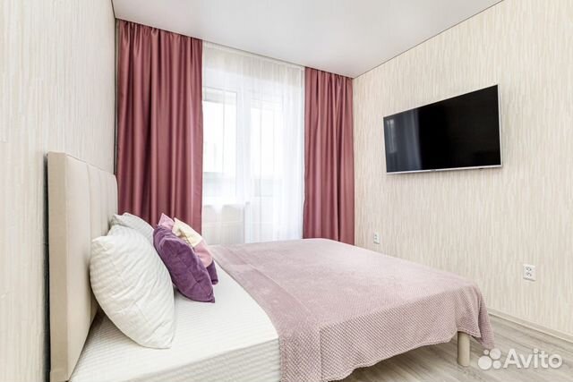 

1-к. квартира, 43 м², 3 кровати