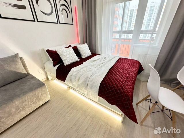 

Квартира-студия, 33,8 м², 2 кровати