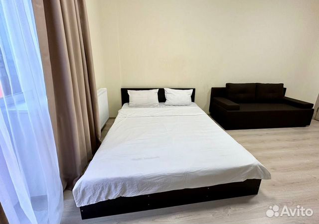 

Квартира-студия, 35 м², 2 кровати