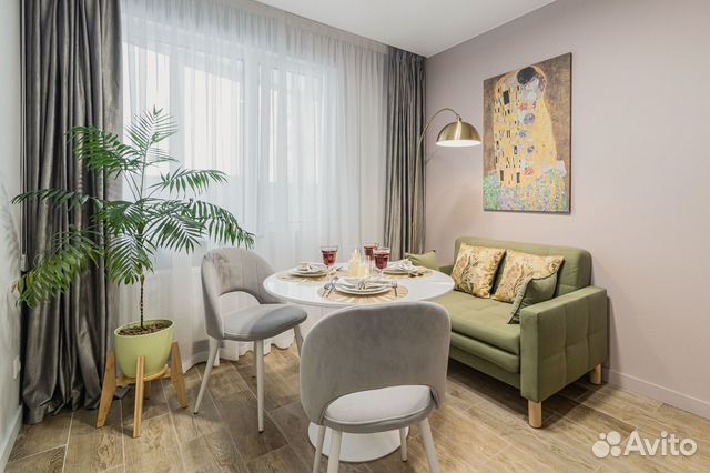 

1-к. квартира, 37 м², 3 кровати
