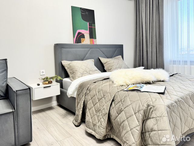 

1-к. квартира, 45 м², 2 кровати