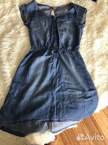 Платье под джинсу (джинсовое платье) Платье под джинсу (джинсовое платье)