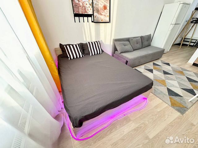 

Квартира-студия, 32,9 м², 2 кровати