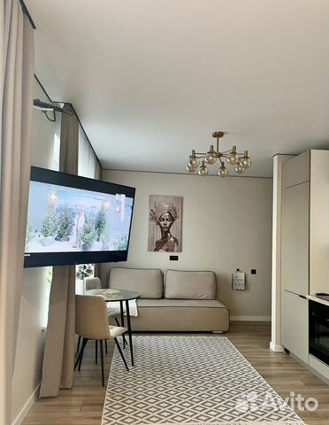 

Квартира-студия, 31 м², 2 кровати