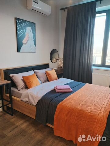 

Квартира-студия, 30 м², 1 кровать