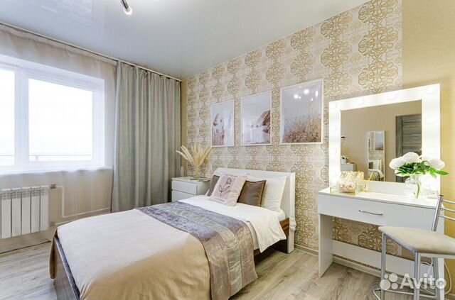

1-к. квартира, 48 м², 2 кровати