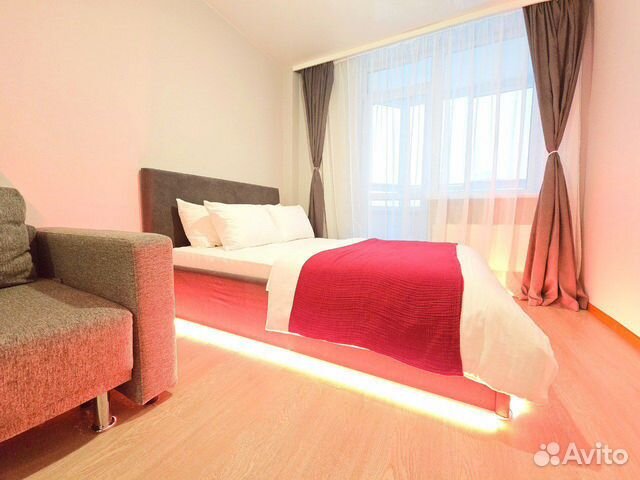 

1-к. квартира, 41 м², 2 кровати