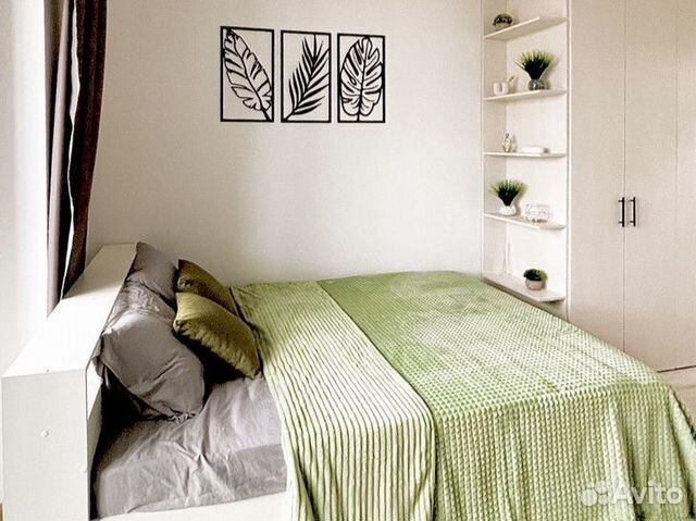 

Квартира-студия, 28 м², 1 кровать