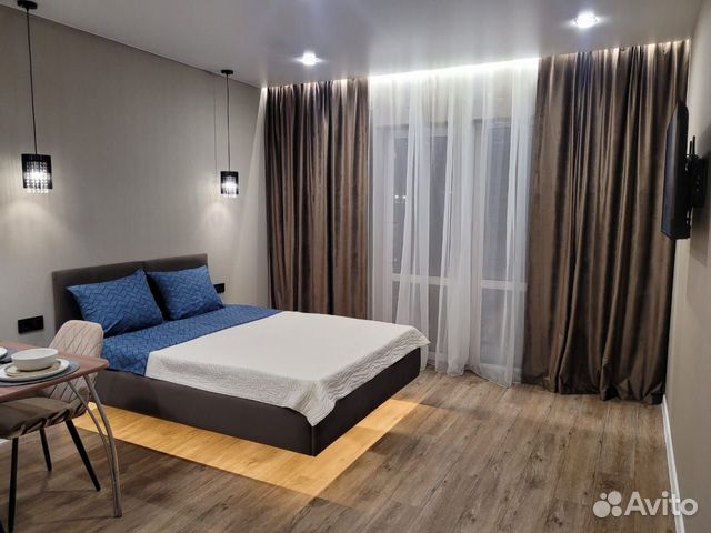 

Квартира-студия, 35 м², 1 кровать
