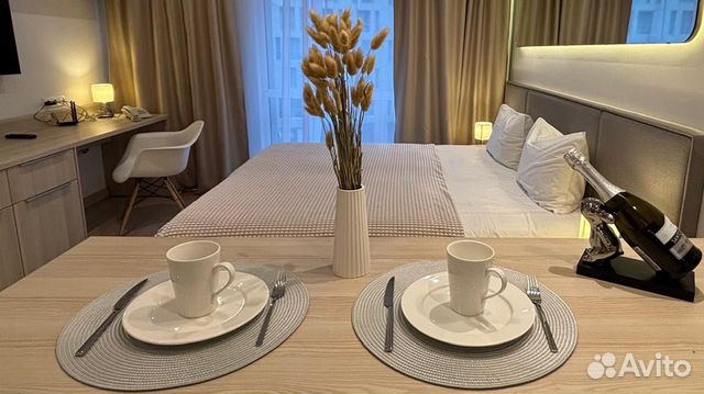 

Квартира-студия, 27 м², 1 кровать