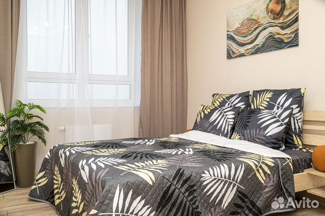 

1-к. квартира, 41 м², 2 кровати