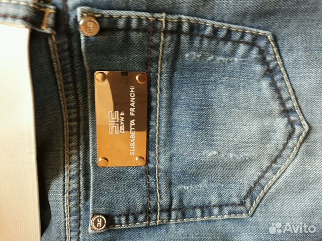 Джинсы новые elisabetta franchi 30р. Женские