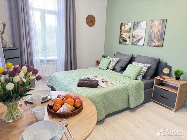 

Квартира-студия, 25 м², 1 кровать