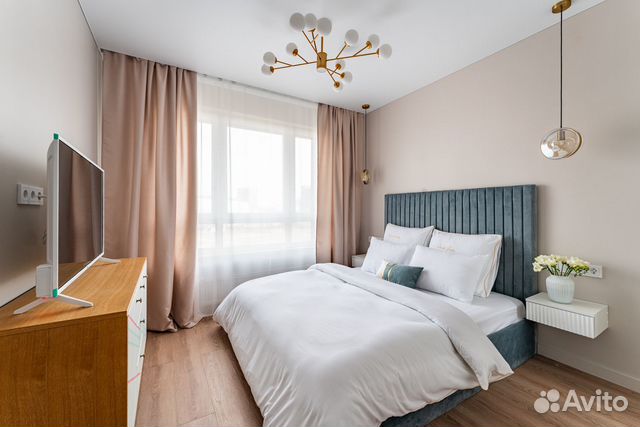 

1-к. квартира, 33,6 м², 2 кровати