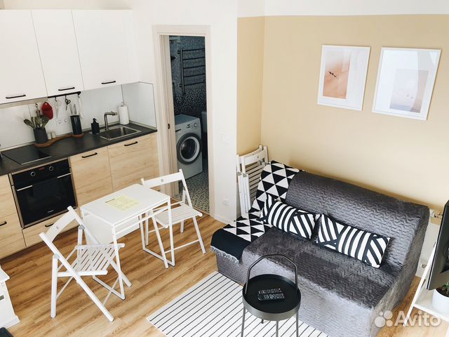 

1-к. квартира, 26 м², 2 кровати