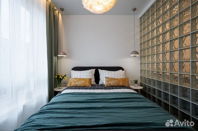 

1-к. квартира, 38 м², 2 кровати