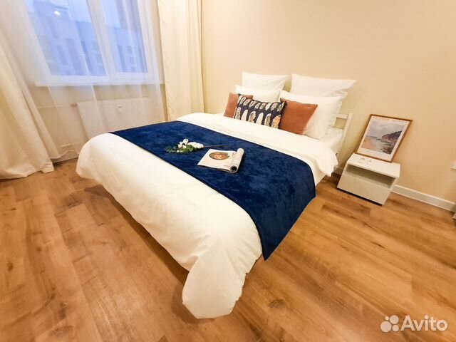 

1-к. квартира, 42 м², 2 кровати