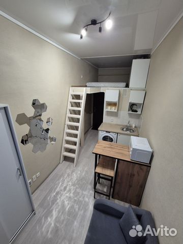 

Квартира-студия, 13 м², 2 кровати