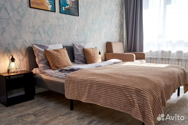 

1-к. квартира, 48 м², 3 кровати