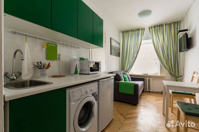

Квартира-студия, 22 м², 2 кровати