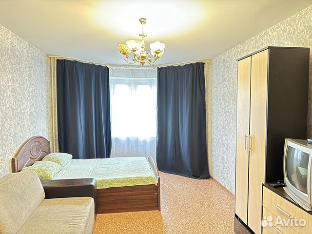 

1-к. квартира, 38 м², 1 кровать