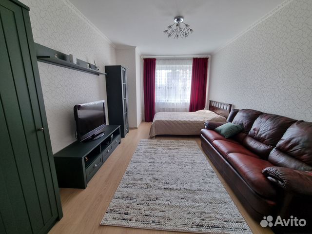 

1-к. квартира, 39 м², 2 кровати