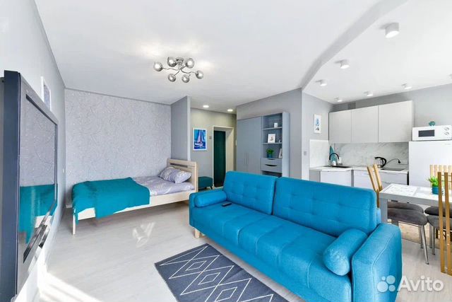 

Квартира-студия, 30 м², 2 кровати