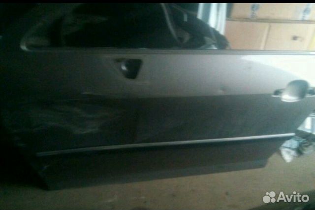 Дверь передняя левая Пежо 407