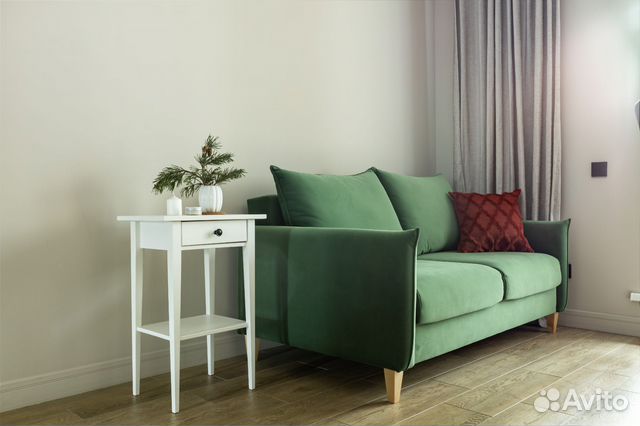 

1-к. квартира, 43 м², 2 кровати