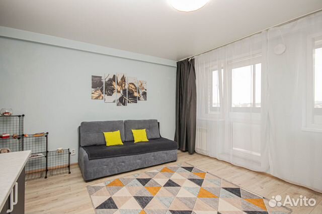 

Квартира-студия, 30 м², 1 кровать