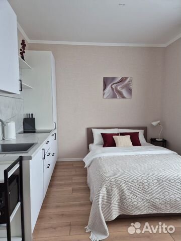 

Квартира-студия, 27 м², 1 кровать