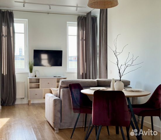 

1-к. квартира, 58 м², 2 кровати
