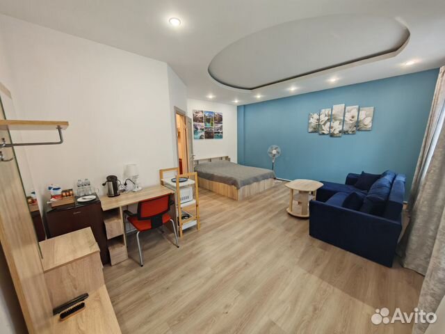 

Квартира-студия, 30 м², 2 кровати