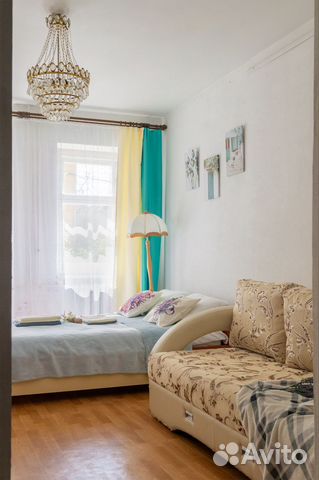 

1-к. квартира, 40 м², 2 кровати